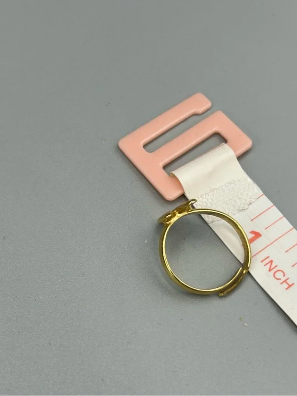 Kids Ballet Shoes Adjustable Ring Gold Tone Dance Recital